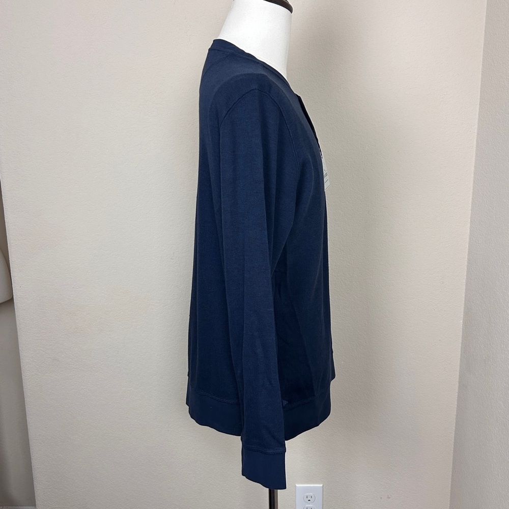 NWT Untuckit Vernoso Men’s Henley Sweatshirt | Size M - Picture 7 of 11